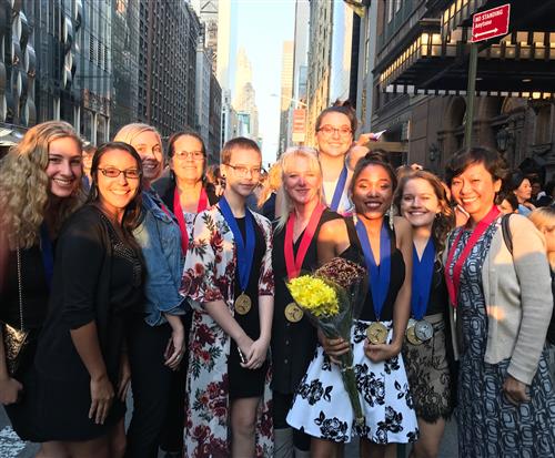 National Scholastic Art Awards winners in NYC 